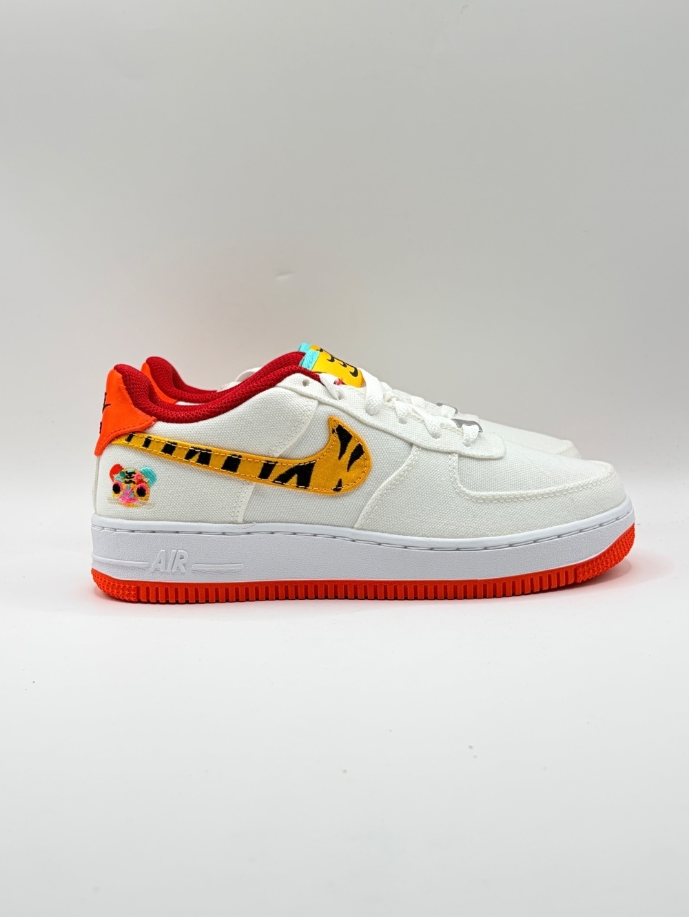 Nike Air Force 1 LV8 GS “Year of the Tiger” Canvas Sneakers 5Y/6.5W